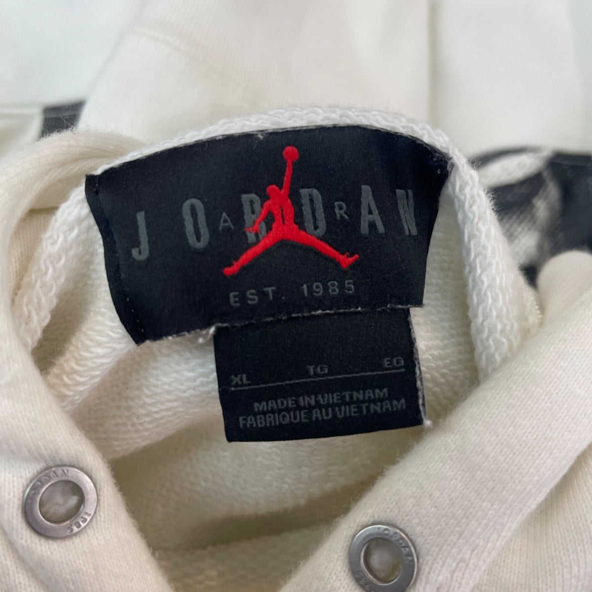 Travis Scott x Jordan x Fragment Hoodie Cream - Image 4