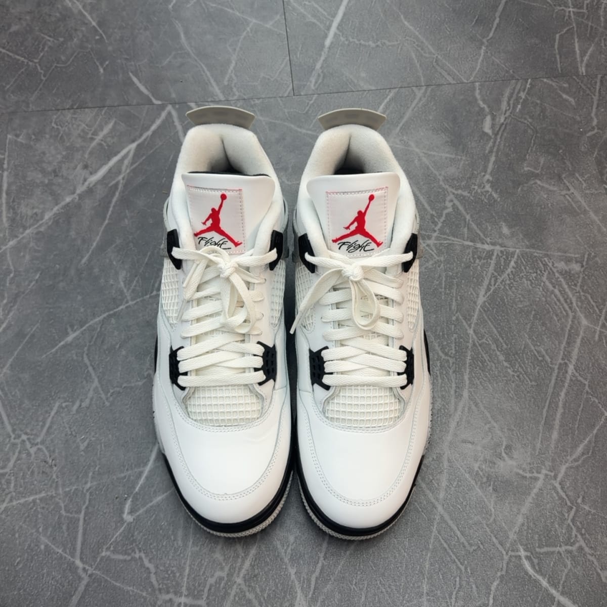 Jordan 4 Retro White Cement (2025) (Size 13) (Tried On)