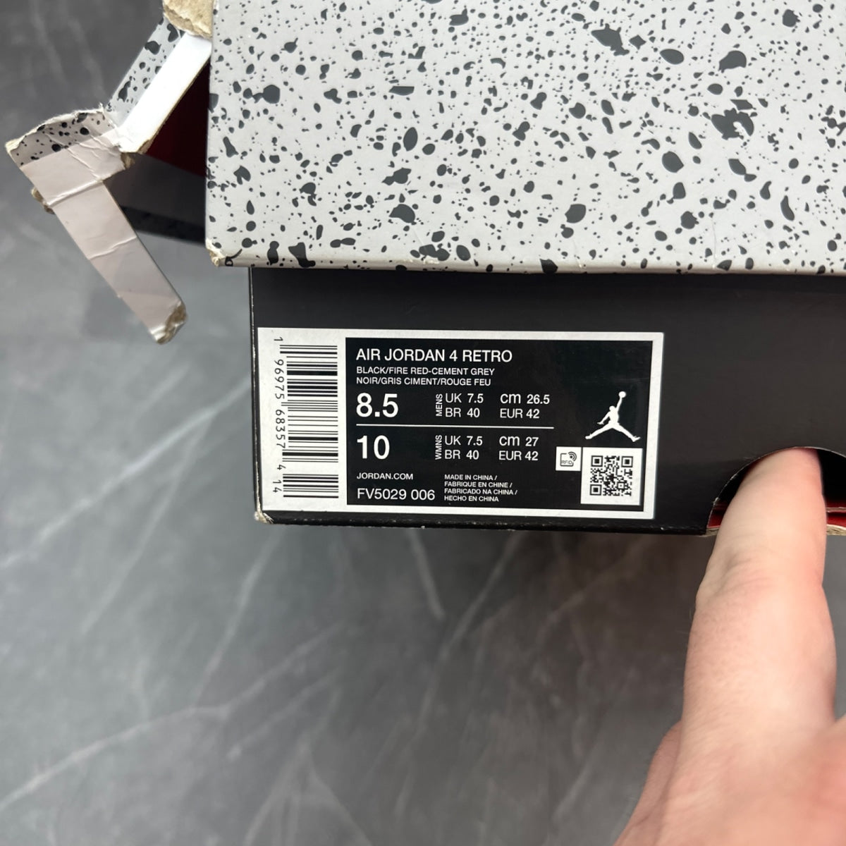 Jordan 4 Retro Bred Reimagined - Image 6