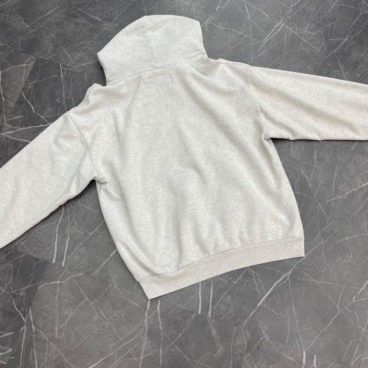 Sp5der Souvenir Hoodie Heather Grey - Image 2
