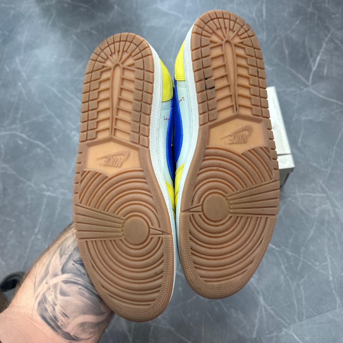 Jordan 1 Retro Low OG SP Travis Scott Canary (Women's) - Image 5