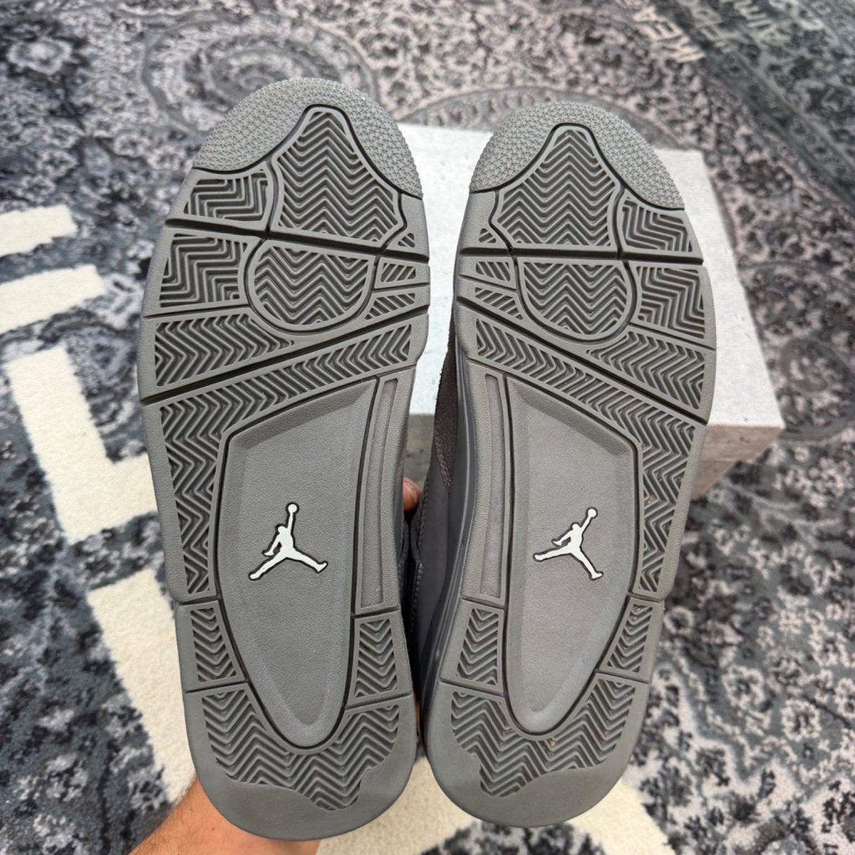Jordan 4 Retro SE Paris Olympics Wet Cement - sole