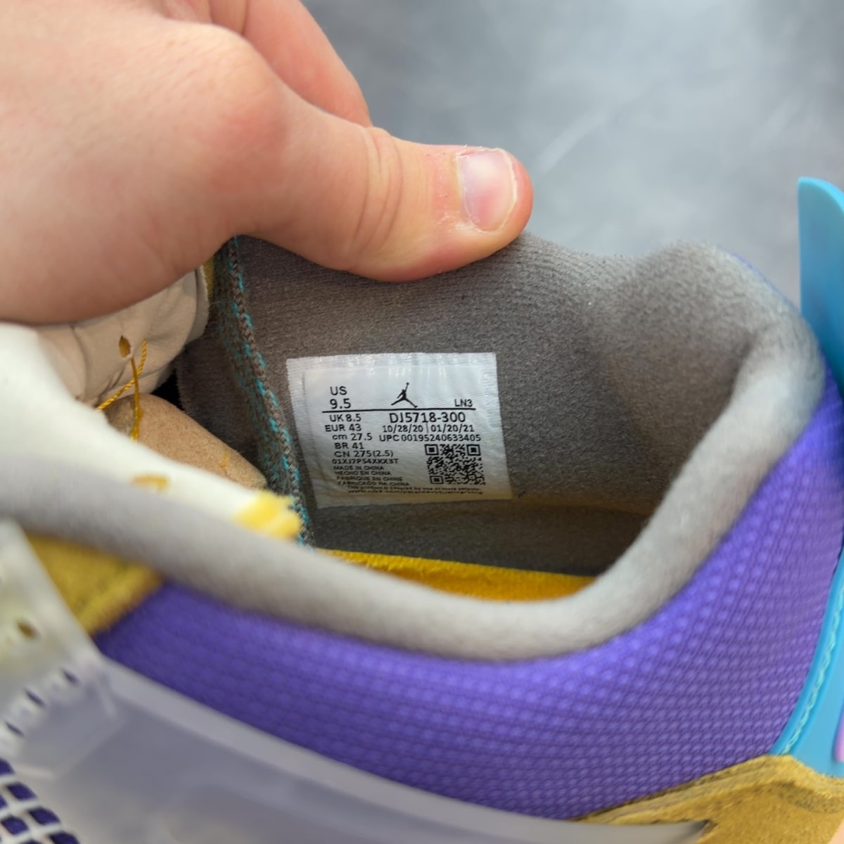 Jordan 4 Retro SP 30th Anniversary Union Desert Moss - Image 4