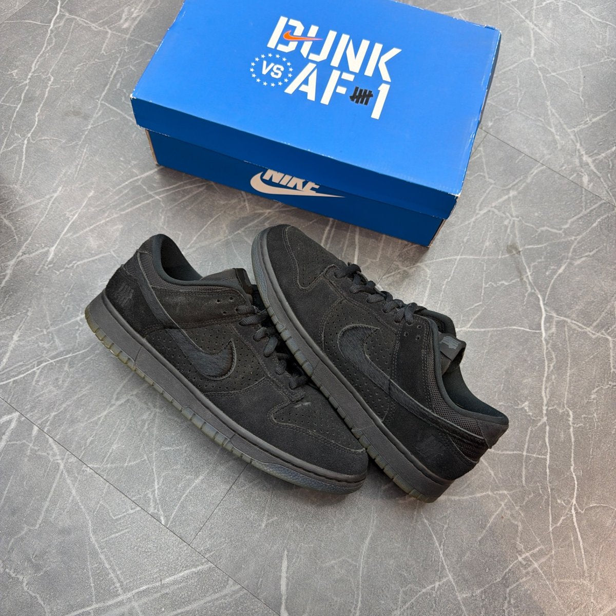 Nike Dunk Low SP Undefeated 5 On It Black (Size 11.5) (Lightly Worn)