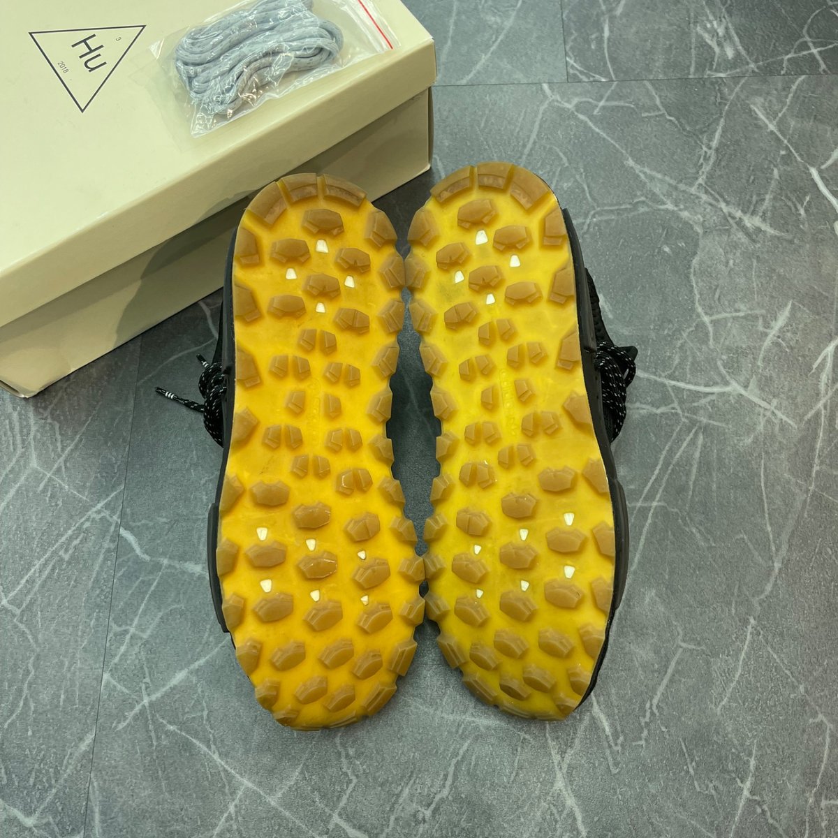 adidas NMD Hu Trail Pharrell Now Is Her Time Black (Size 10) (Lightly Worn)