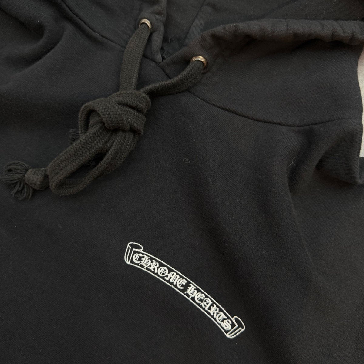 Chrome Hearts Las Vegas Exclusive Black Pullover Hoodie Black - back