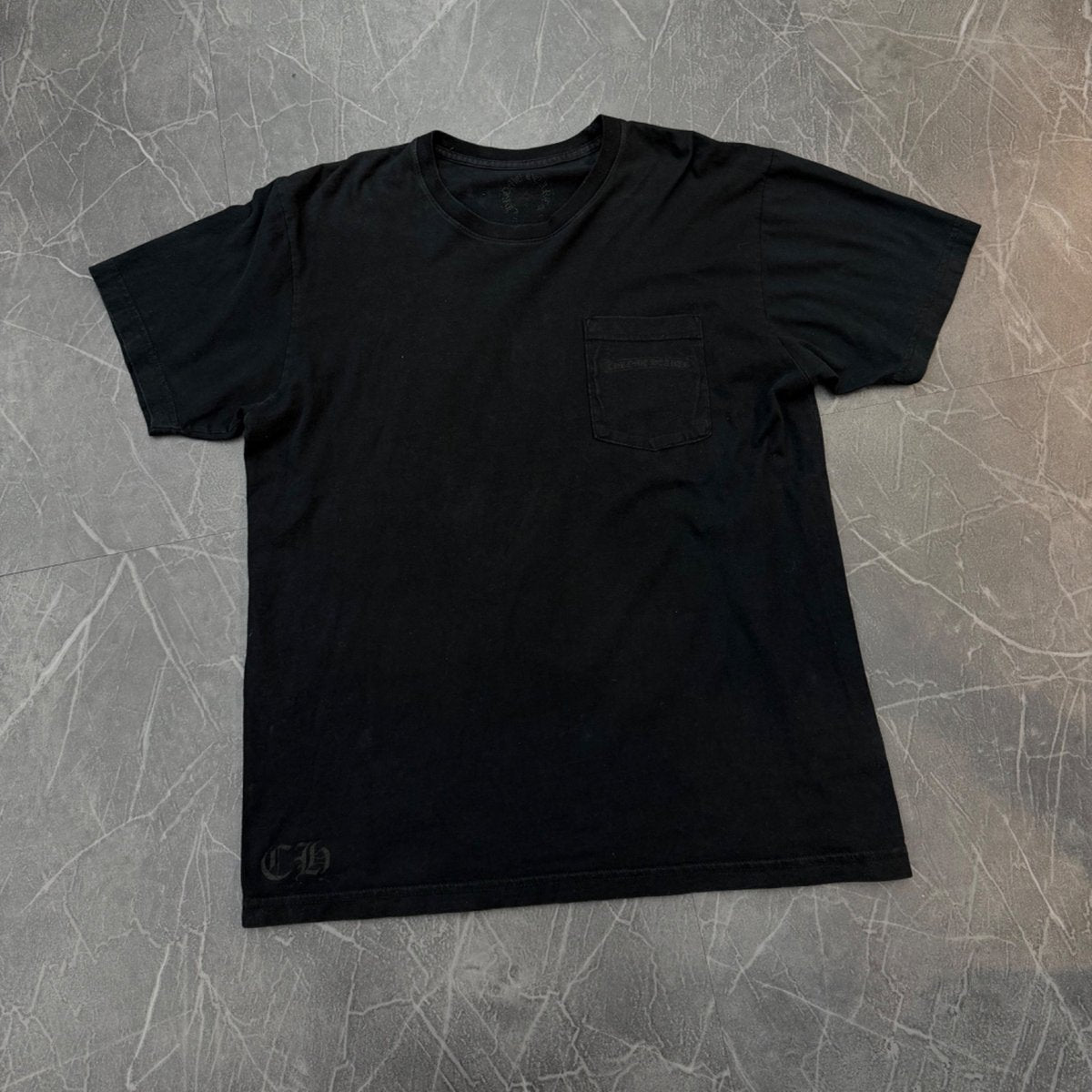 Chrome Hearts Hairy Dagger T-shirt Black - back