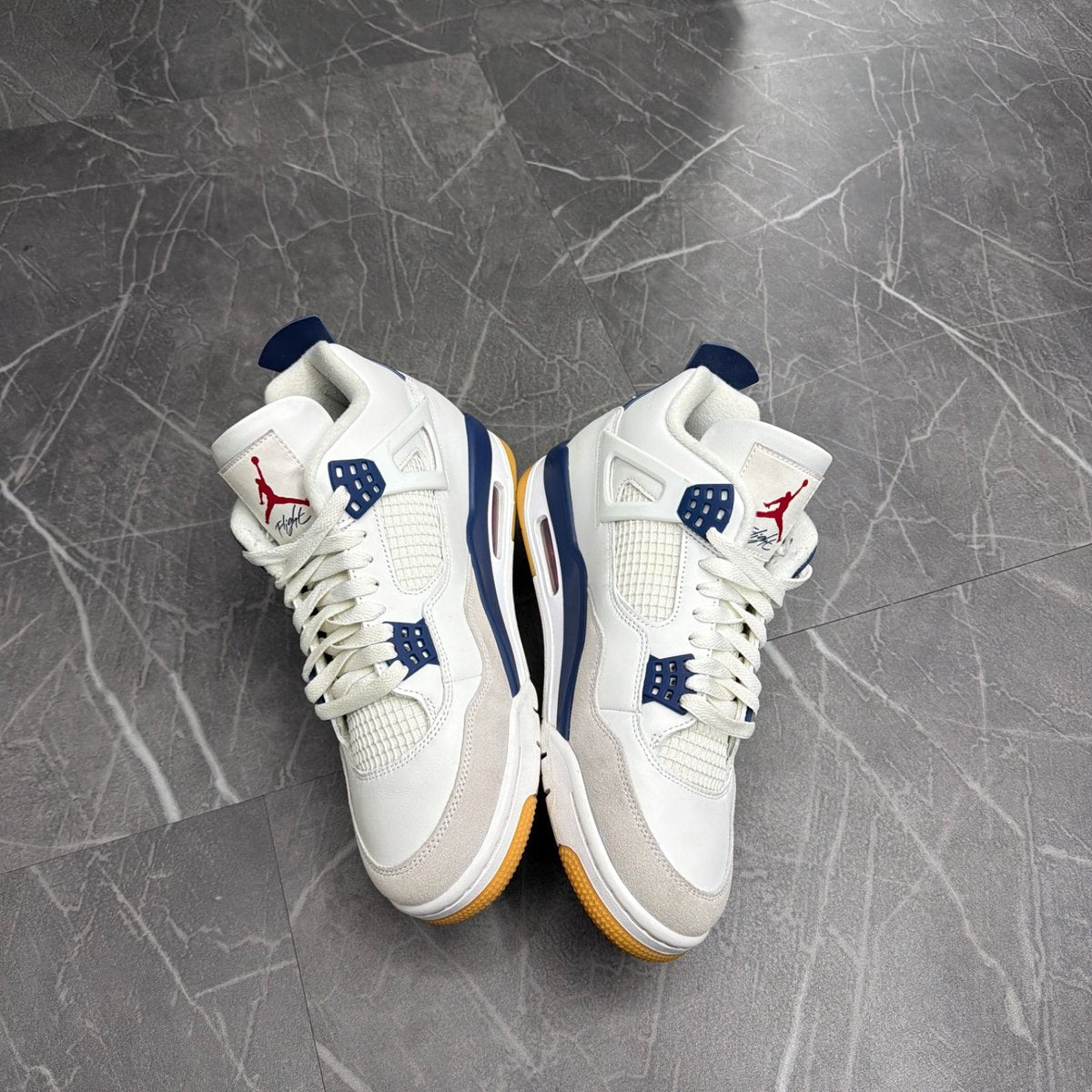 Jordan 4 Retro SB Navy (Size 10) (Lightly Worn)
