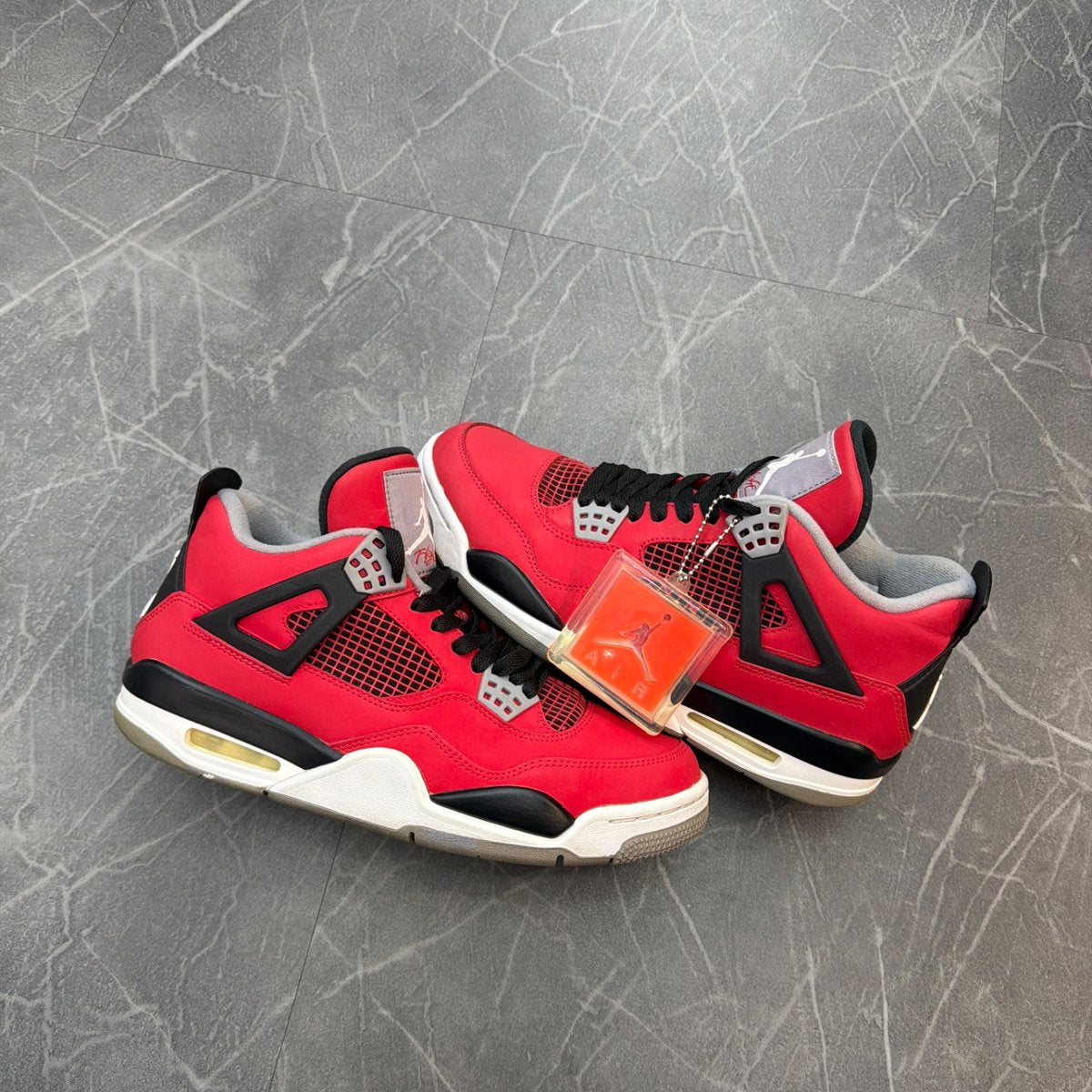 Jordan 4 Retro Toro Bravo (Size 8) (Lightly Worn)