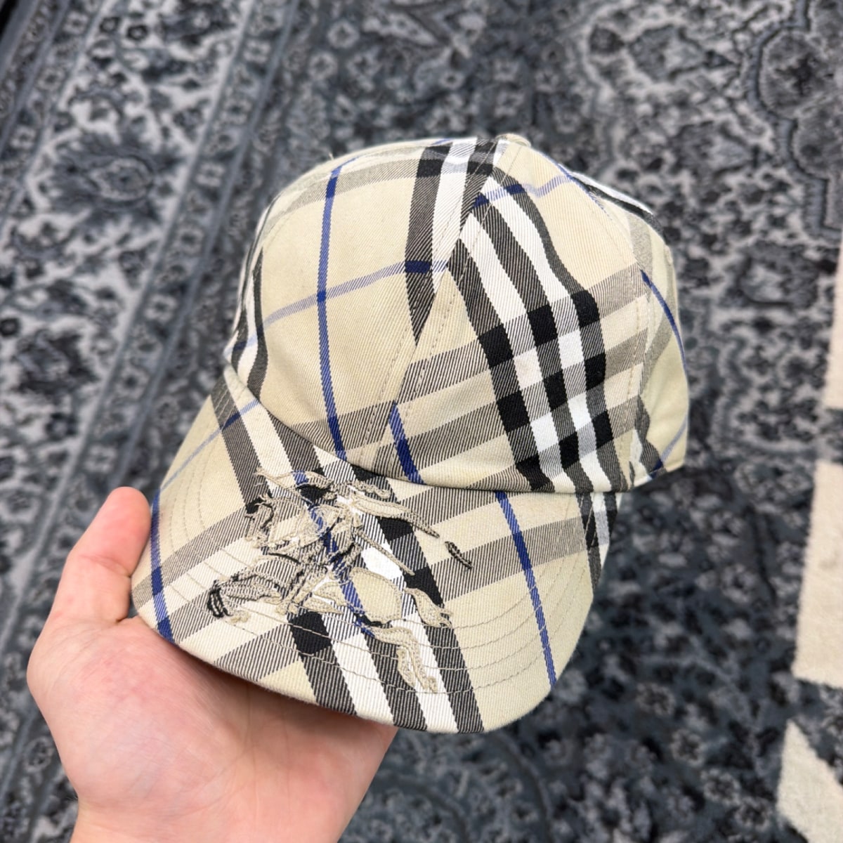 Burberry Vintage Check Baseball Cap