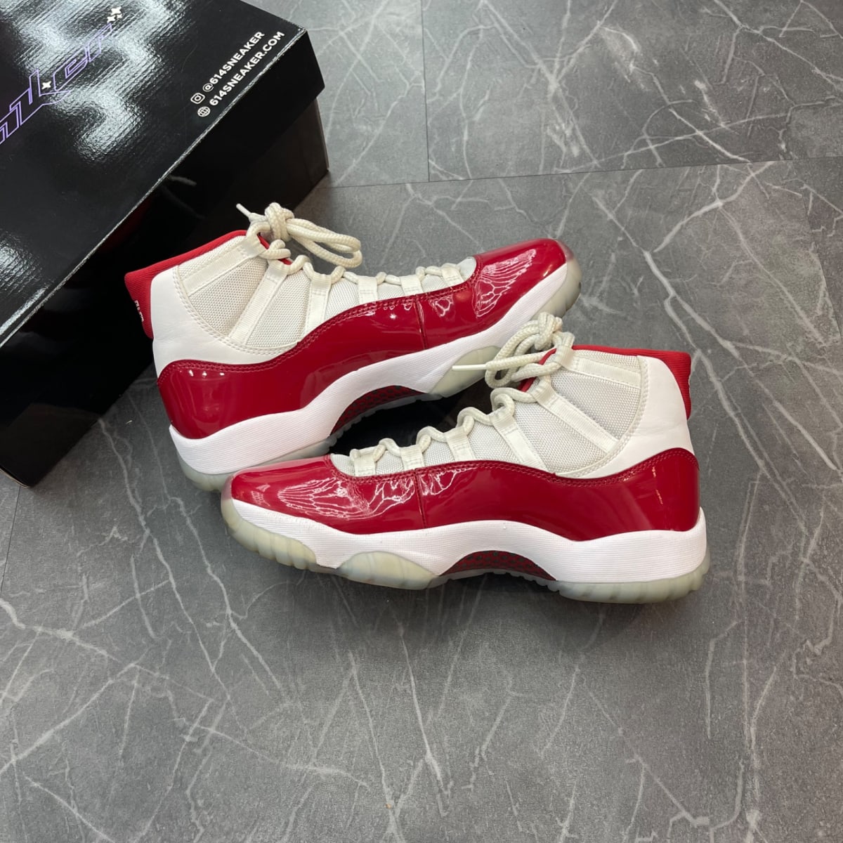 Jordan 11 Retro Cherry (2022) (Size 9) (Lightly Worn)