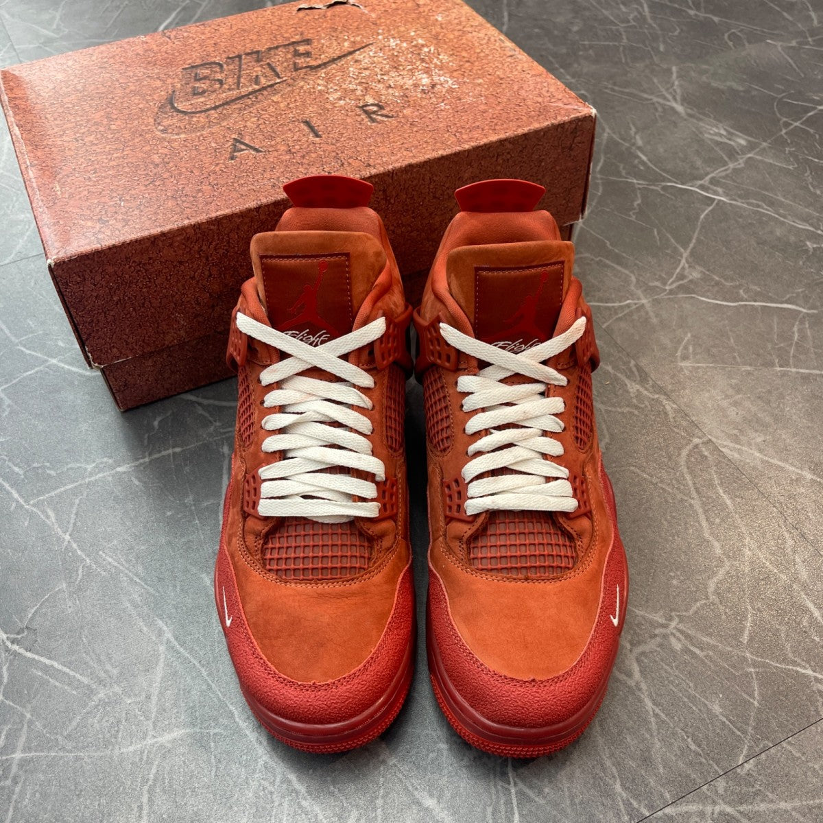 Air Jordan 4 Retro OG SP Nigel Sylvester Brick by Brick - Image 2