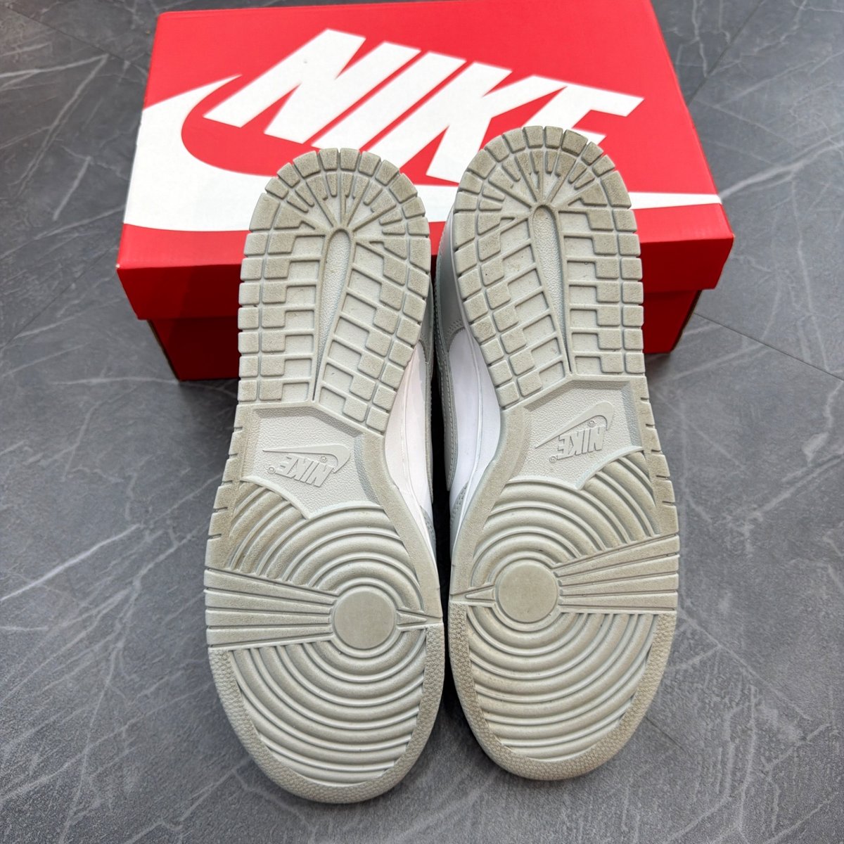 Nike Dunk Low Grey Fog (Size 11.5) (Lightly Worn)