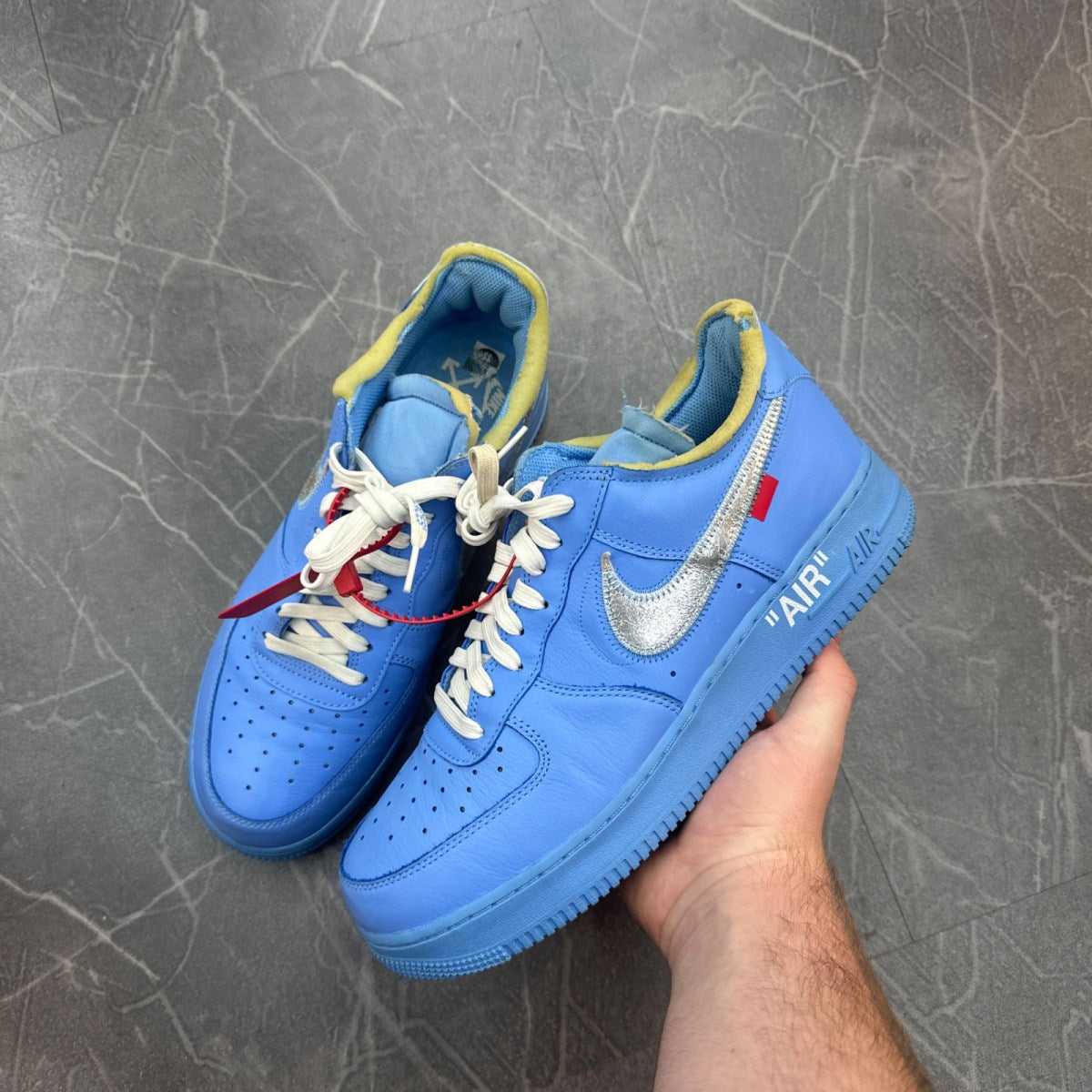 Nike Air Force 1 Low Off-White MCA University Blue - Image 3