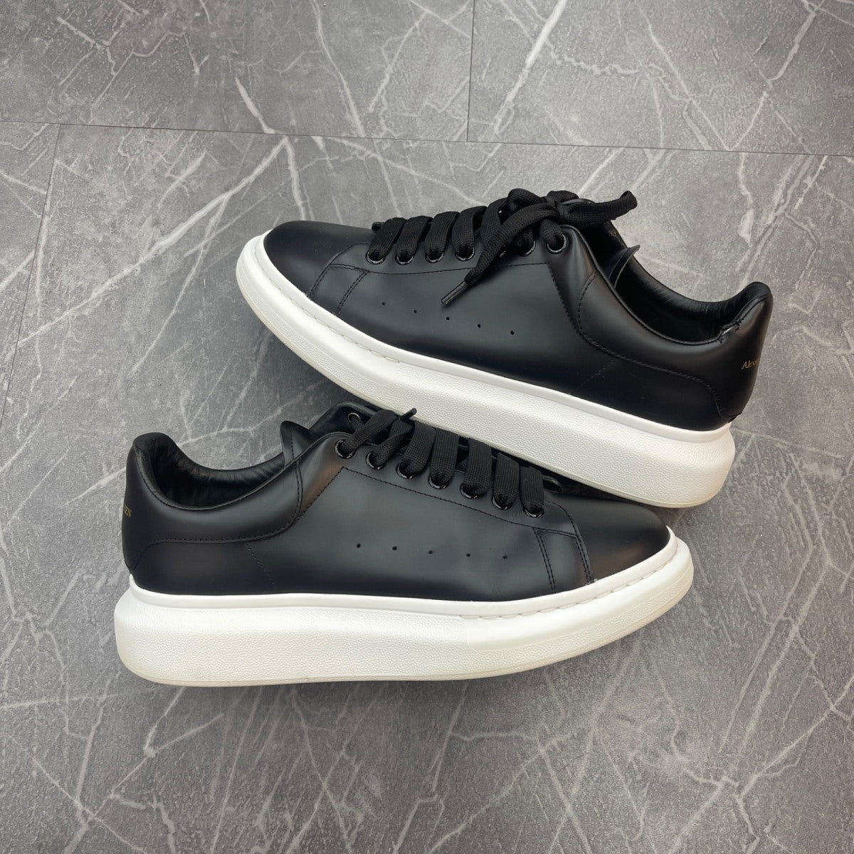 Alexander McQueen Oversized Black White Sole - Image 1