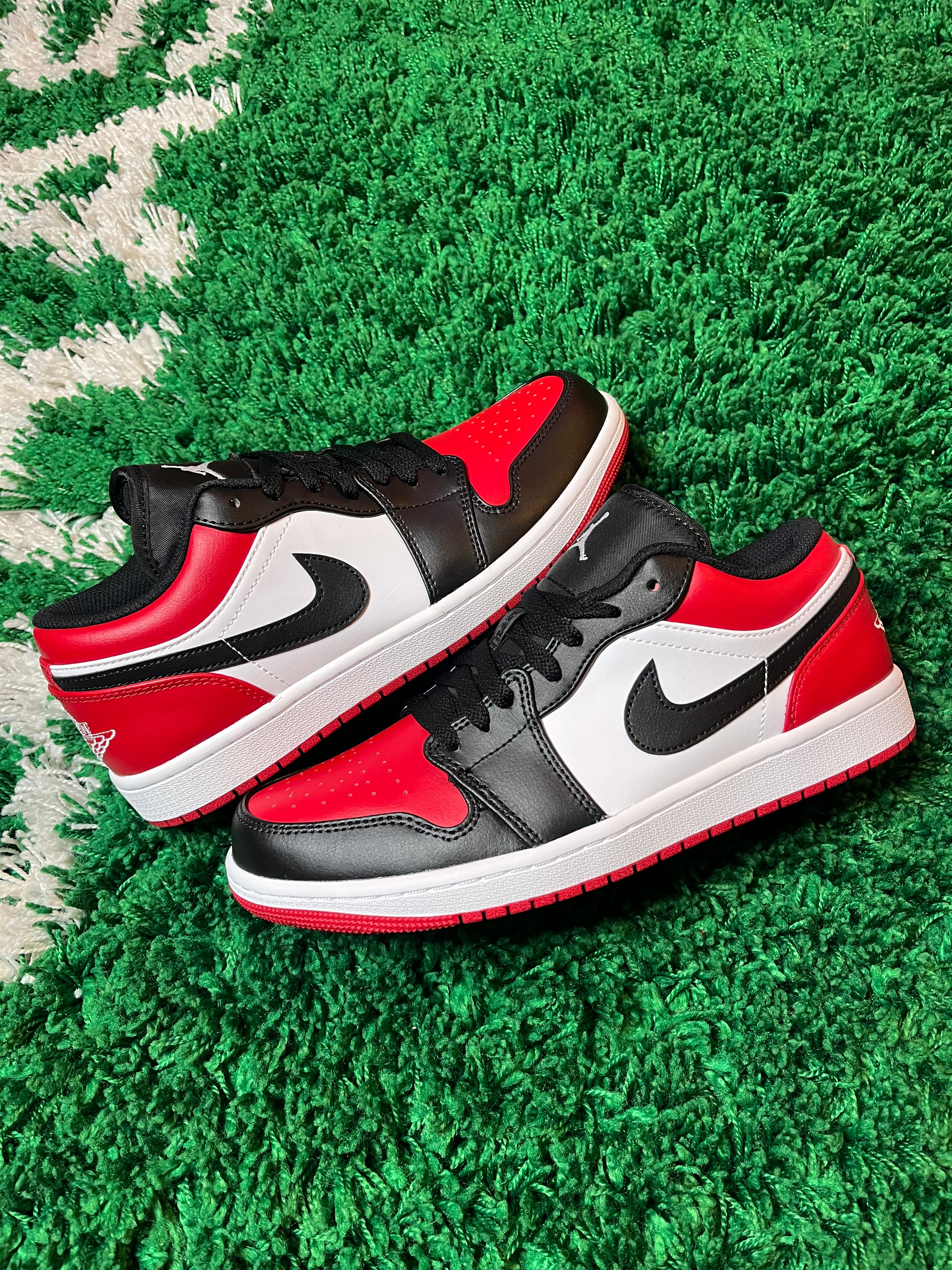 Jordan 1 Low “Bred Toe”
