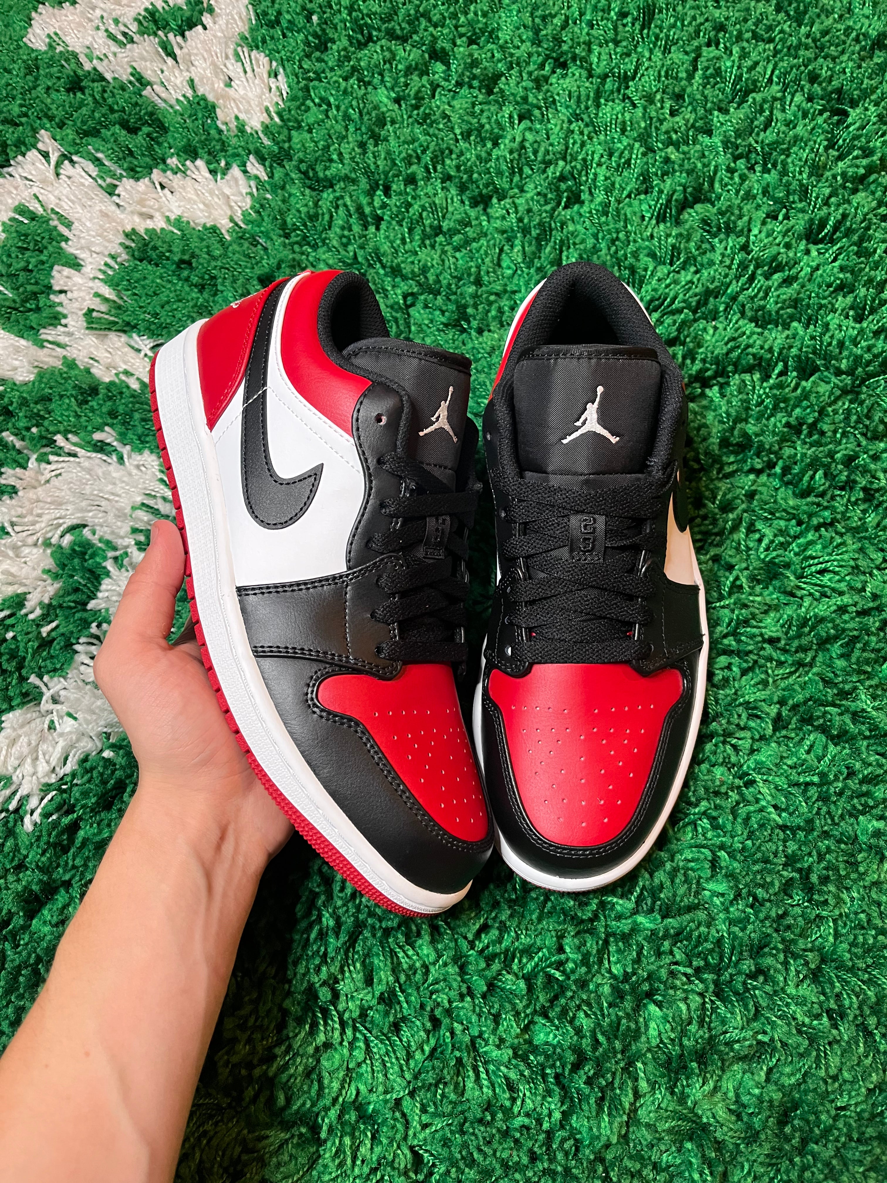 Jordan 1 Low “Bred Toe”